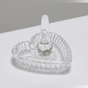 Waterford Crystal Heart Ring Holder, 3 in.